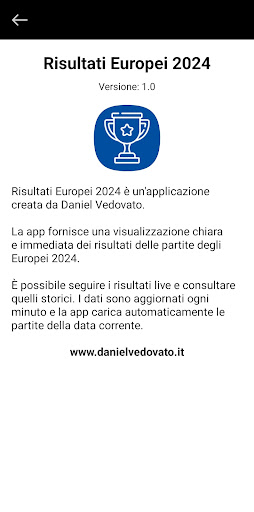 Risultati Europei 2024 screenshot 2