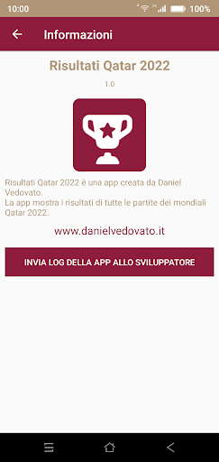 Risultati Qatar 2022 screenshot 3