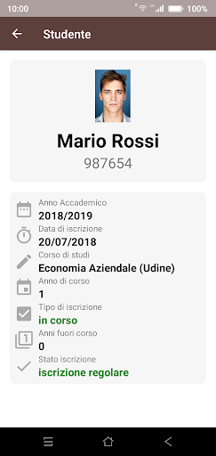 Uniud Mobile screenshot 4