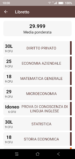 Uniud Mobile screenshot 5