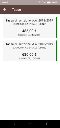 Uniud Mobile screenshot 6